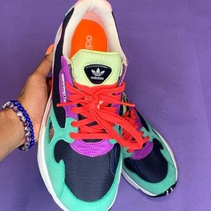 Multicolor adidas sneakers